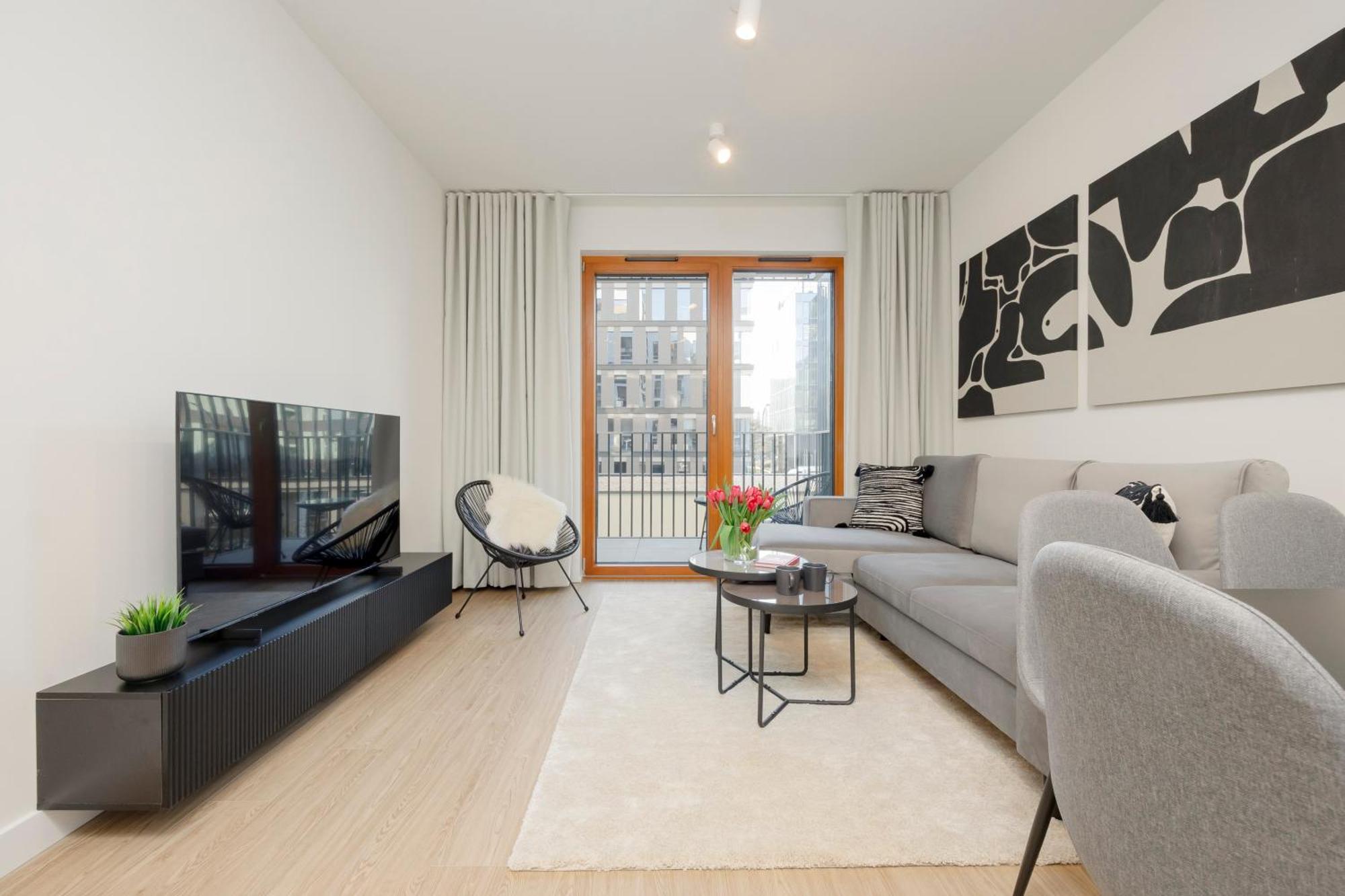 Three-bedroom Mokotow With Balcony By Renters * Warsaw