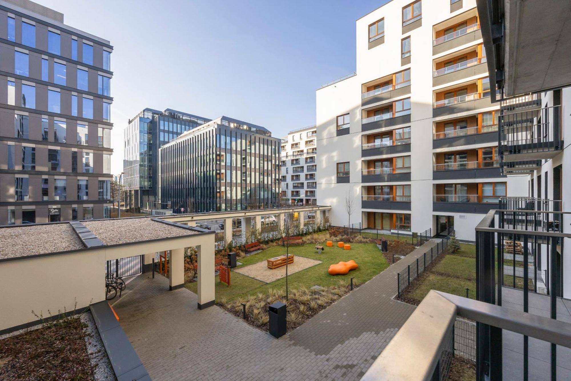 Three-bedroom Mokotow With Balcony By Renters Apartament